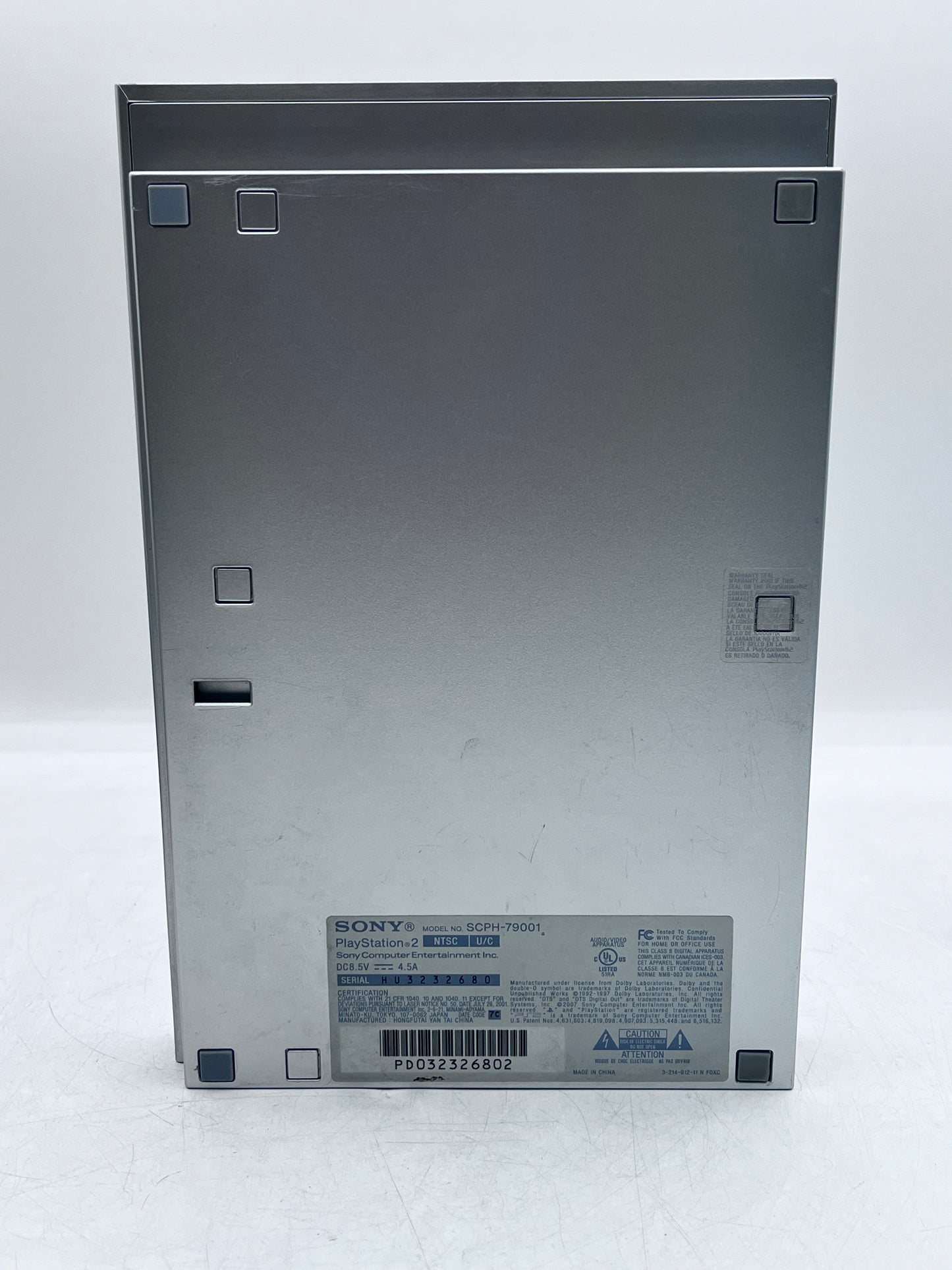 Sony SCPH-79001 Playstation 2 Slim Game Console - Silver - Includes 8GB Memory Card