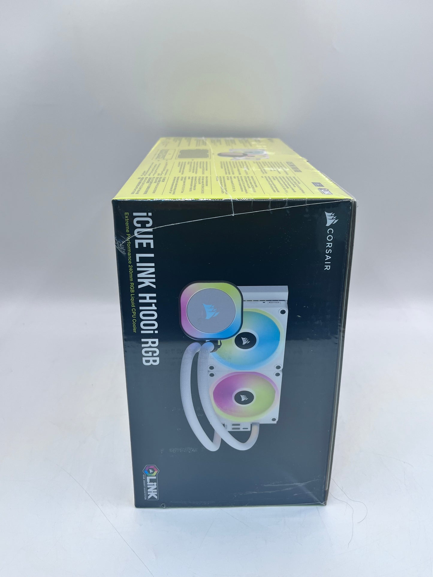 CORSAIR iCUE LINK H100i RGB AIO Liquid CPU Cooler White