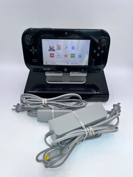 Nintendo Wii U WUP-010 2012 Video Game System with One Controller - Black