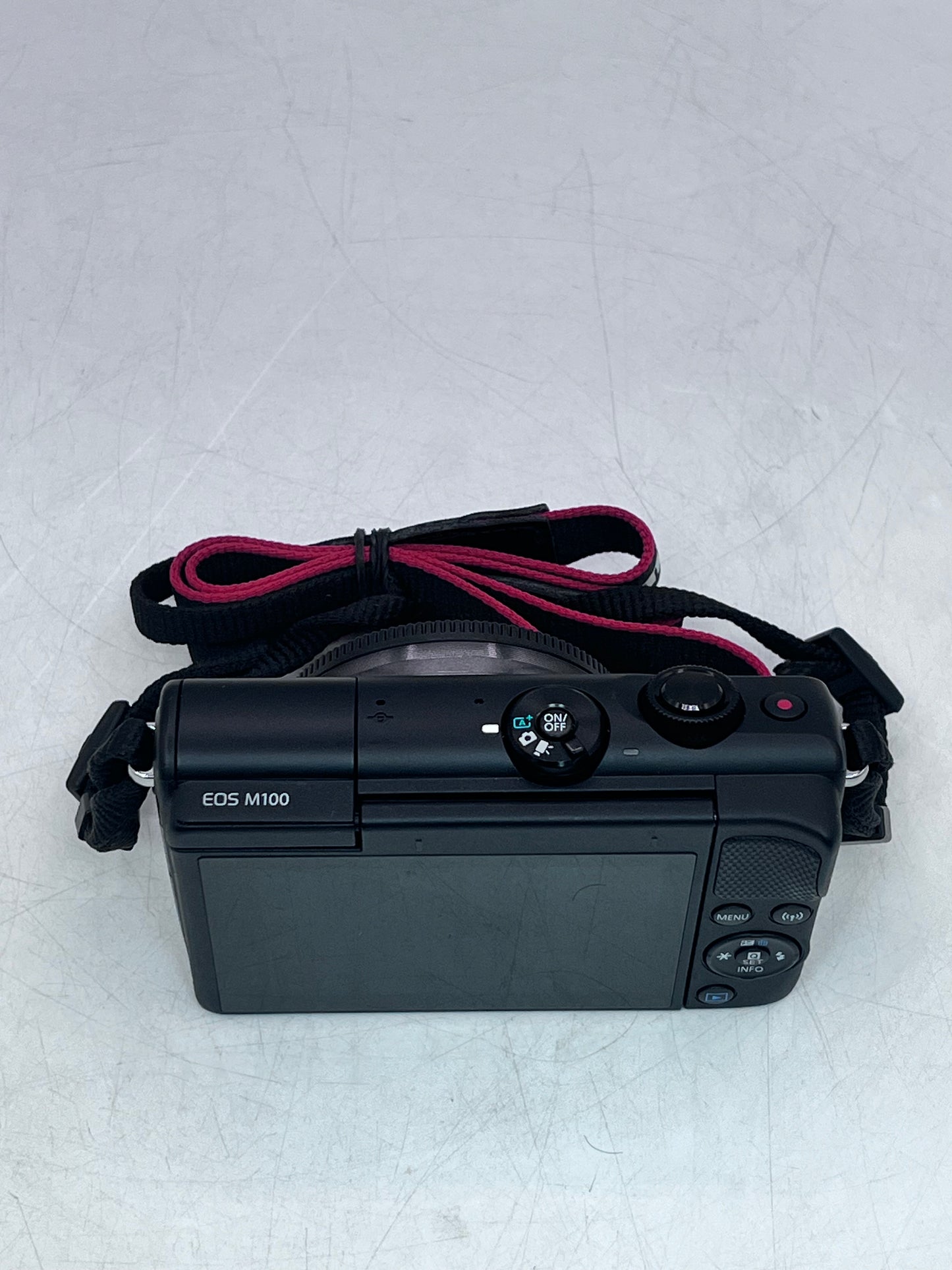 Canon EOS M100 Mirrorless Digital Camera with 15-45mm Lens - Black