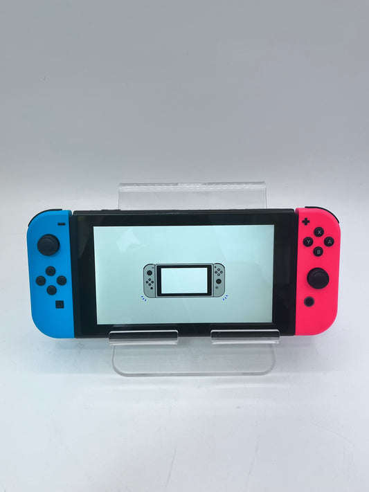 Nintendo Switch HAC-001 2017  32GB Console with Red/Blue Joycons - Black