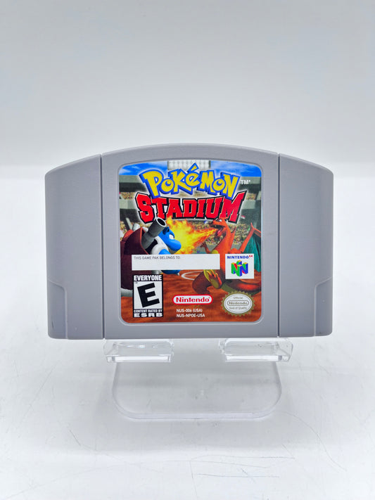 Pokemon Stadium N64 Nintendo 64 Authentic! Very Good Condition! Tested!