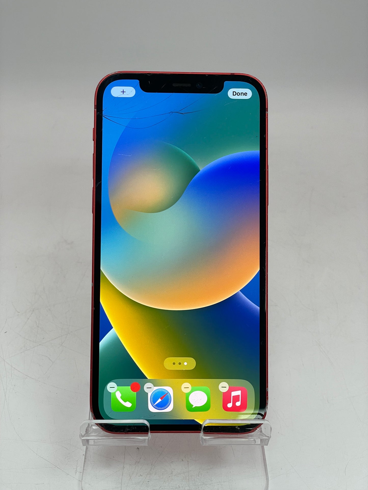 Unlocked Apple iPhone 12 Red 64GB A2172 MGG73LL/A READ