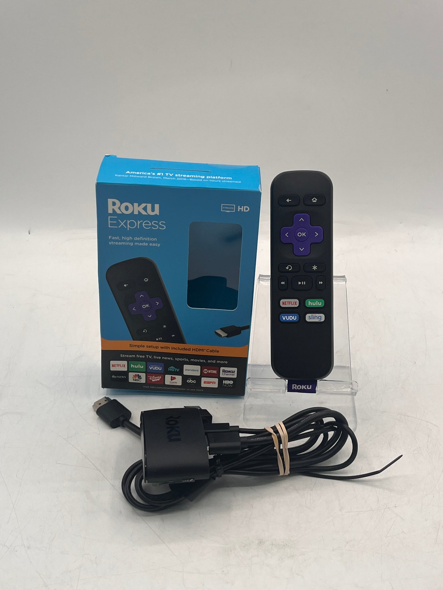 ROKU Express HD Media Streaming Device 3930RW - Black
