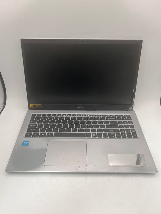 Acer Aspire 1 N20C5 15.6" Laptop Intel Celeron 4GB RAM 128GB Silver Broken NO CHARGER