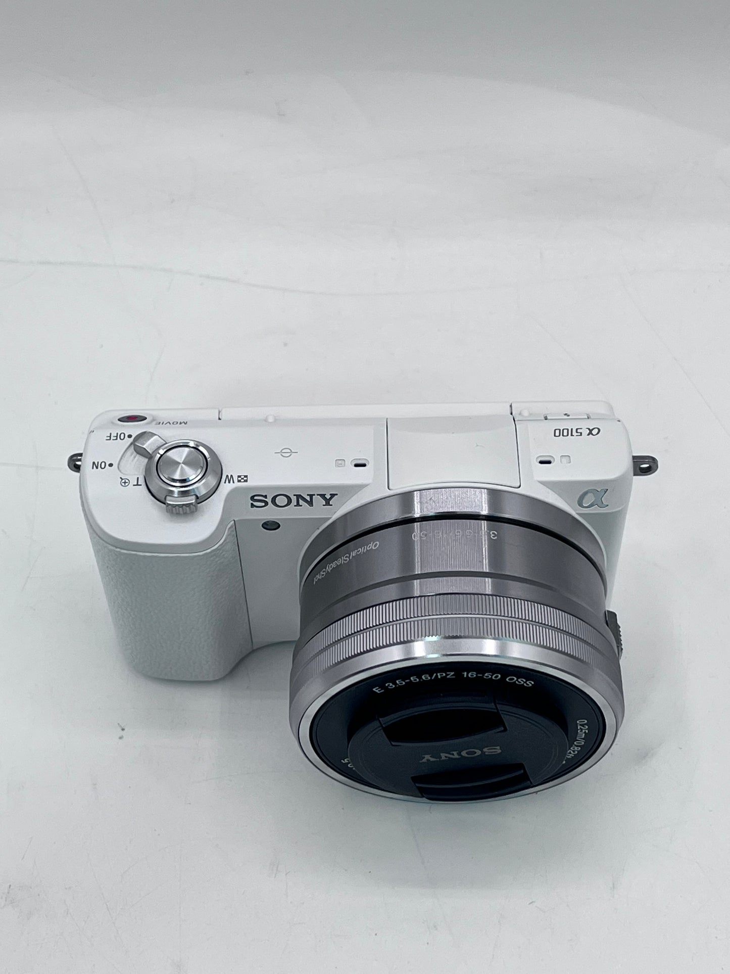 Sony Alpha a5100 24MP Mirrorless Digital Camera White w/ 16-50mm Lens Free Shipping