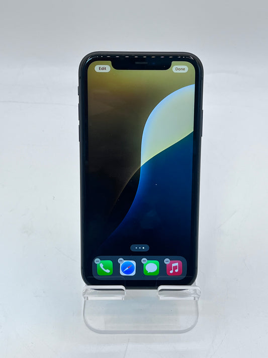 Unlocked Apple iPhone 11 6.1" A2111 MHCP3LL/A 64GB 100% BH - Black