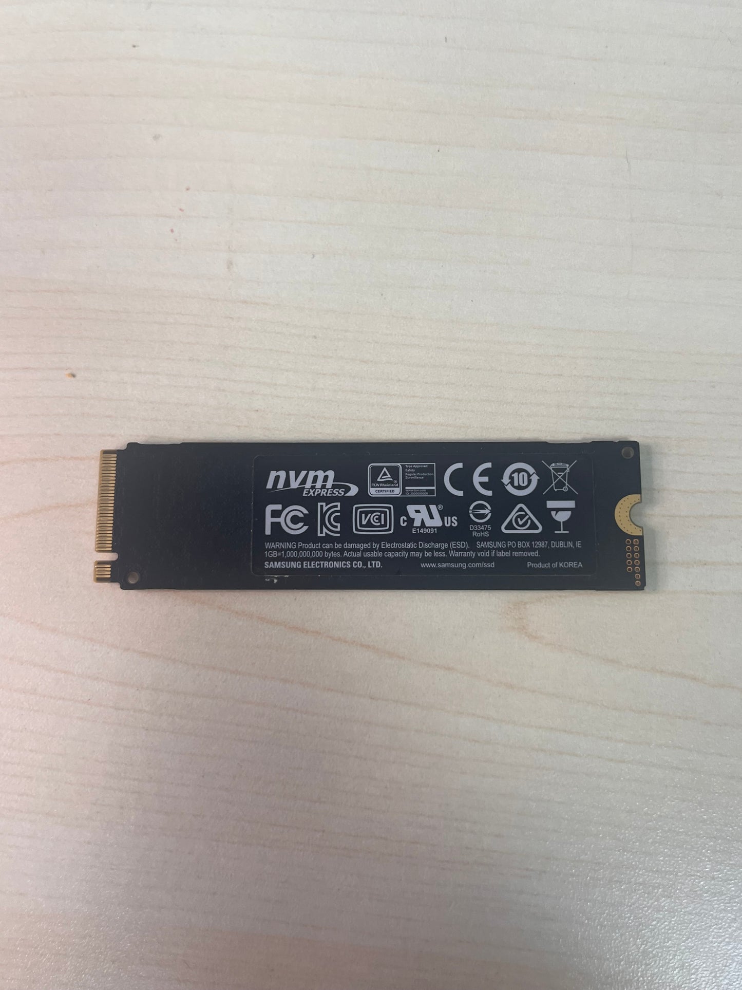 WD Samsung 970 EVO Plus 250GB NVMe M.2 Internal SSD - Black