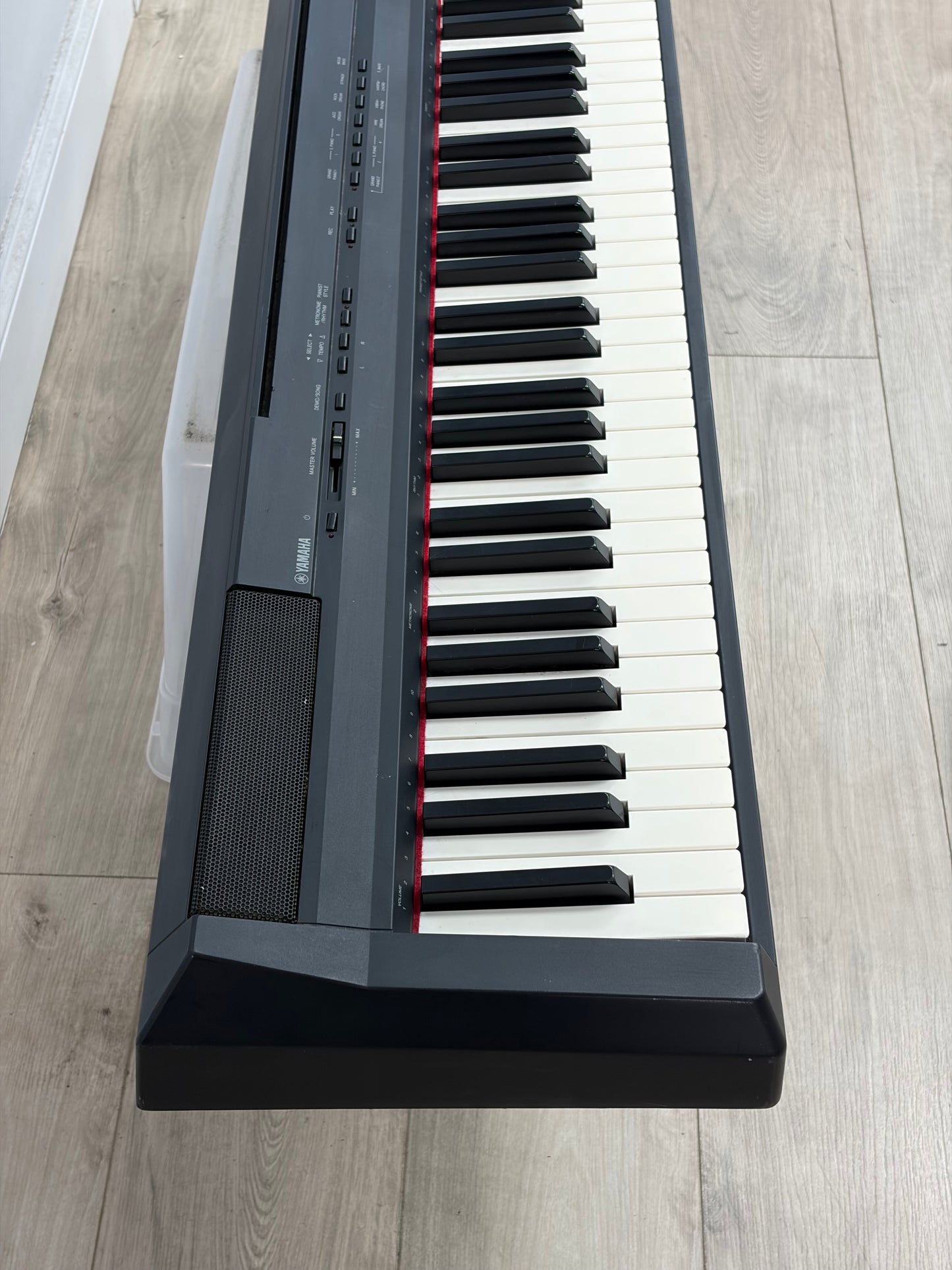 Yamaha P-105 88-Key Digital Piano w/ Power Supply Tested Free Shipping