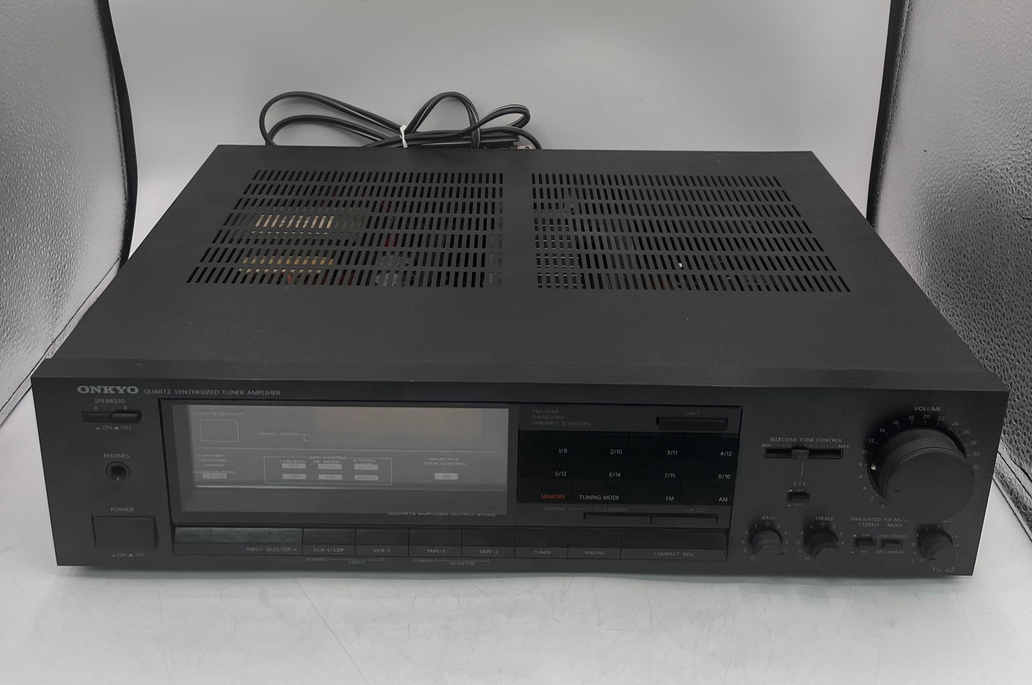 Onkyo TX-82 Home Audio Receiver - Black