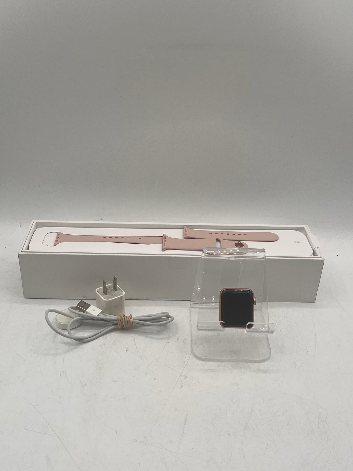 Unlocked Apple Watch Series 3 Cellular A1860 38mm Gold Aluminum GPS + Cellular PARTS READ