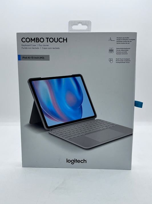 New In Box Logitech Combo Touch Keyboard Case - iPad Air 13-inch (M2)