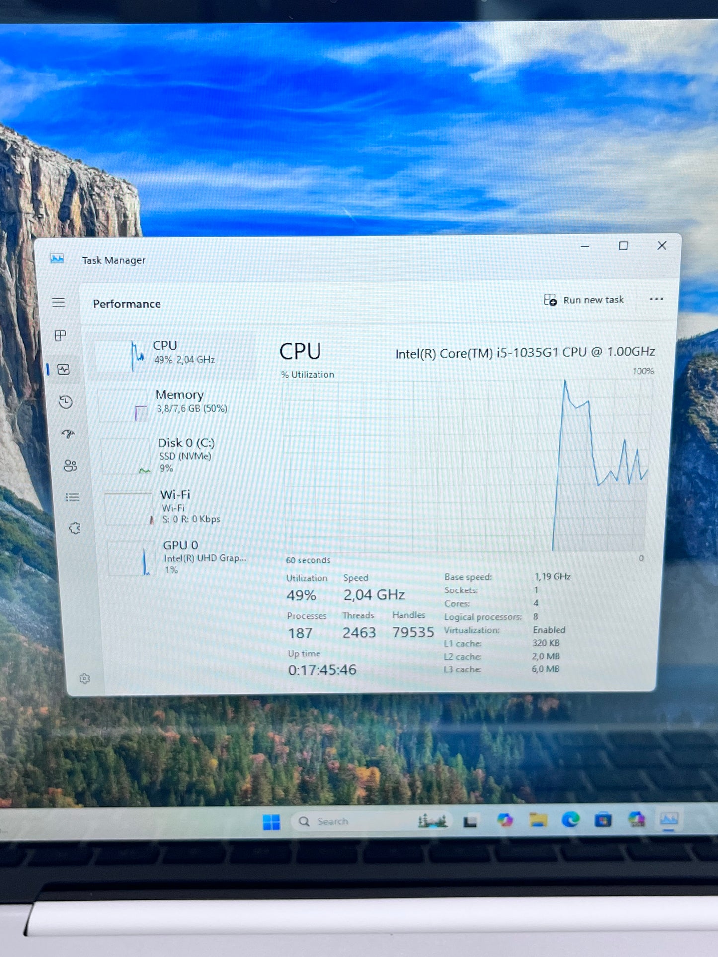 Microsoft Surface 1943 Core i5 128GB 12-inch 2020 - Silver