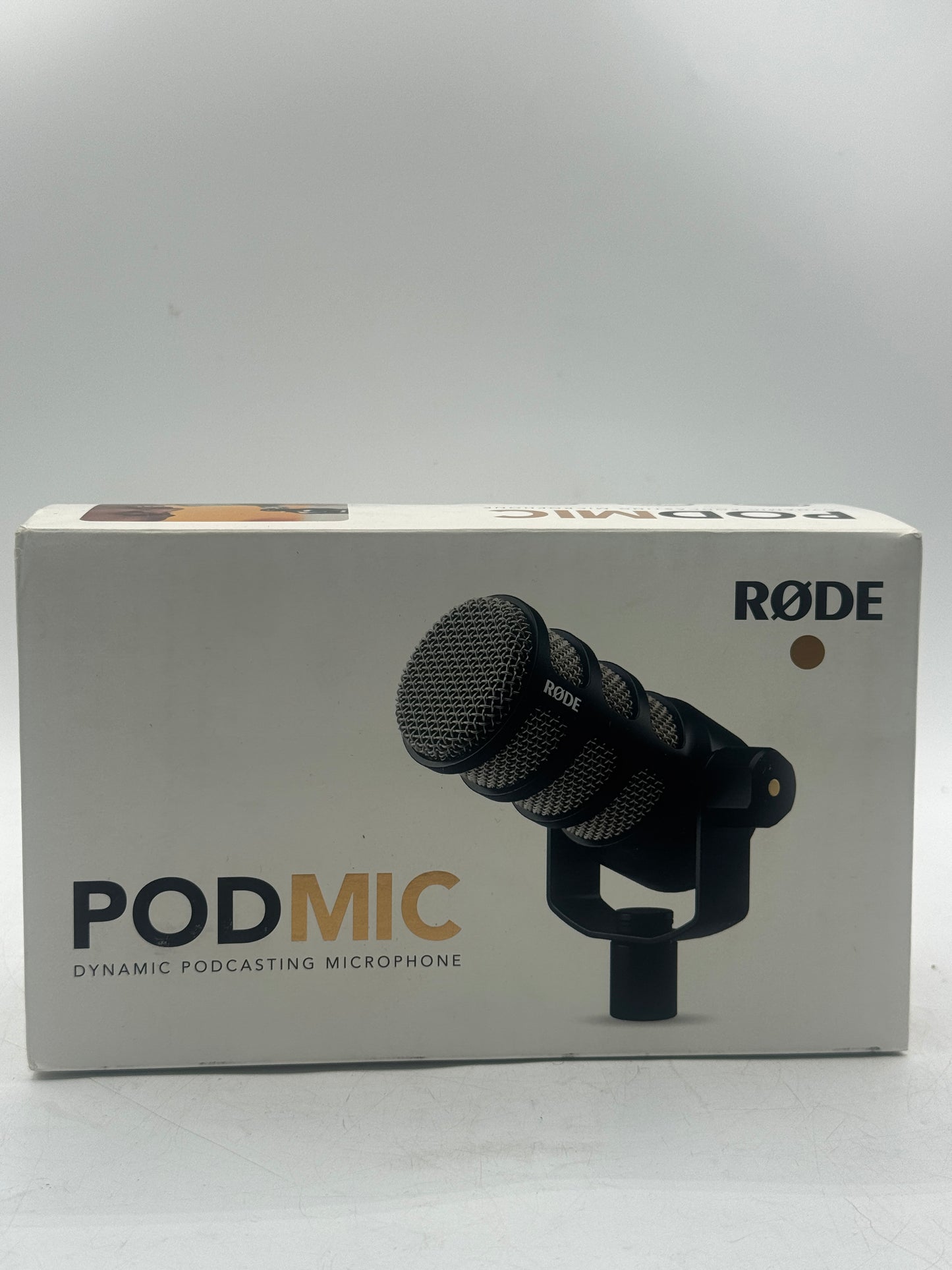Rode PodMic Dynamic Podcasting Microphone Black New In Box