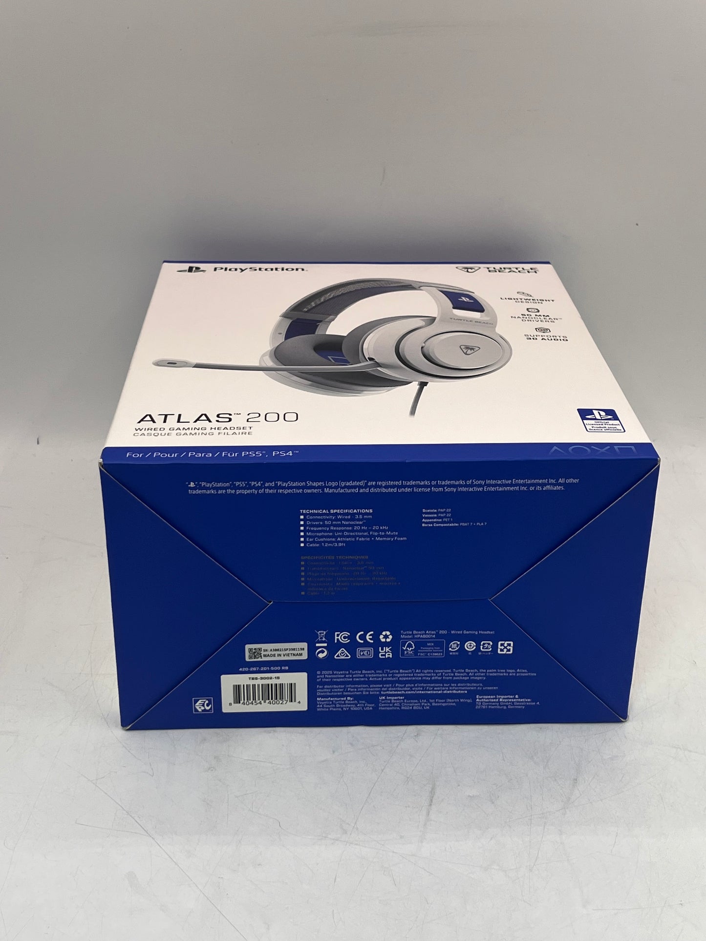 Turtle Beach Atlas One Headphones - Silver