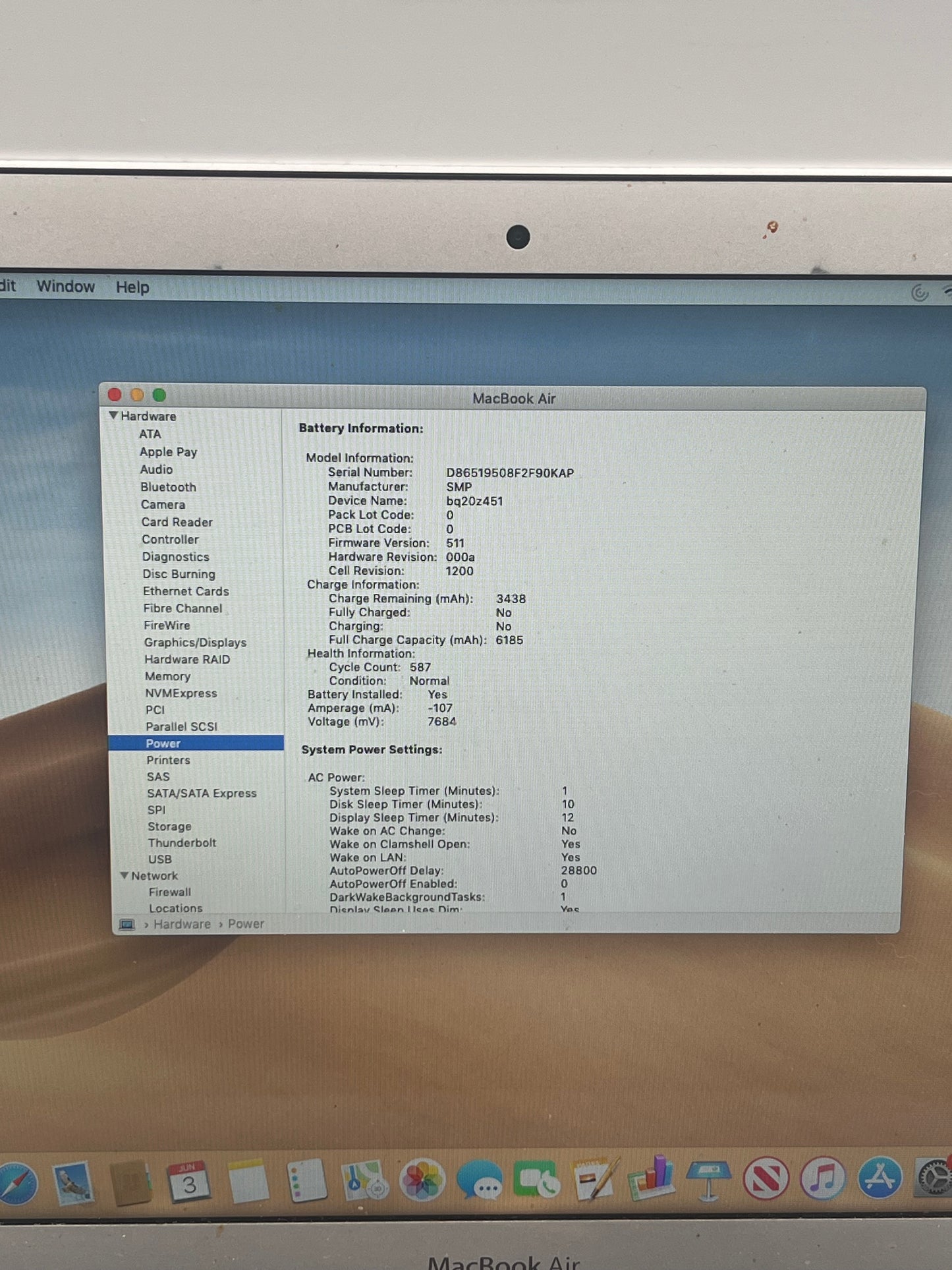 2013 Apple MacBook Air 11" i5 1.3GHz 8GB RAM 256GB SSD Silver A1465 Free Shipping