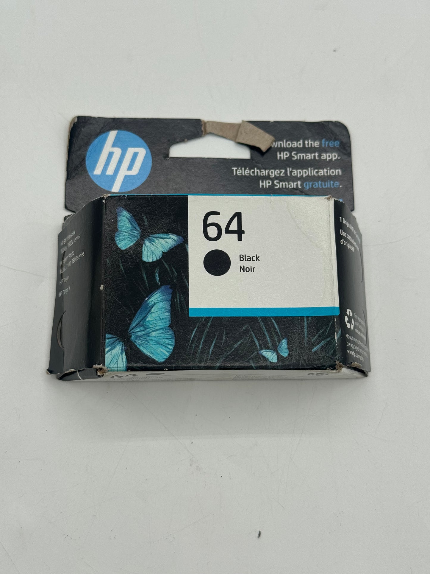 HP 64 Black Printer Toner - New In Box