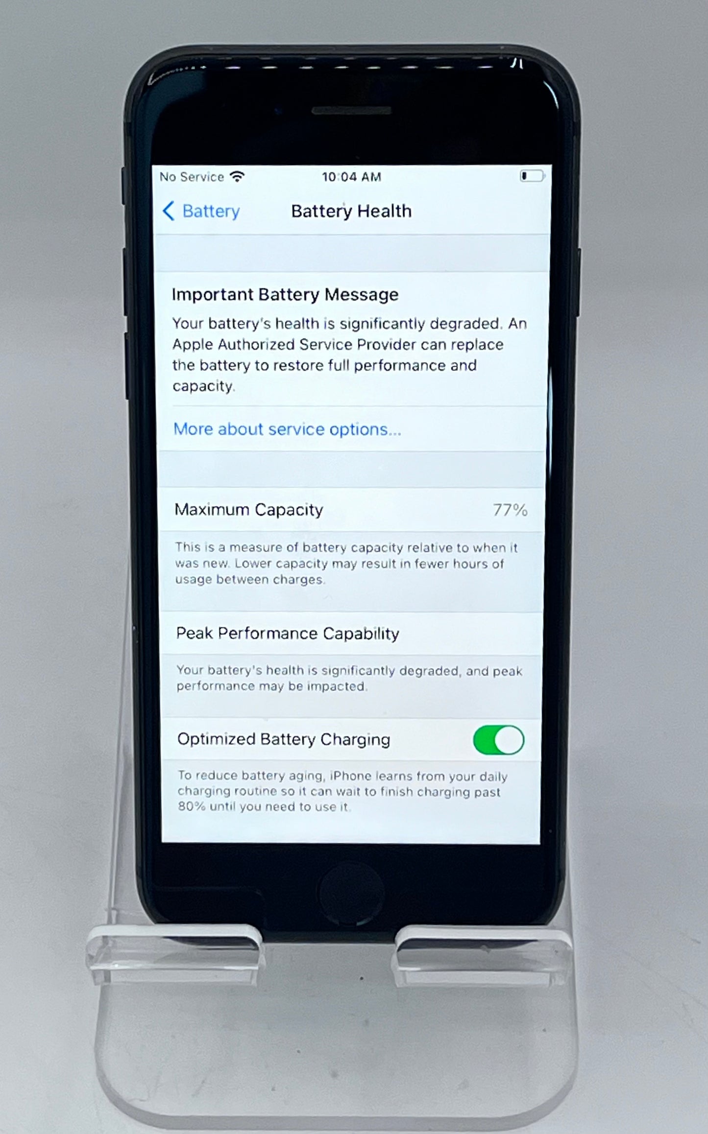 Apple iPhone 8 A1905 MQ6Y2LL/A 64GB Black T Mobile Only