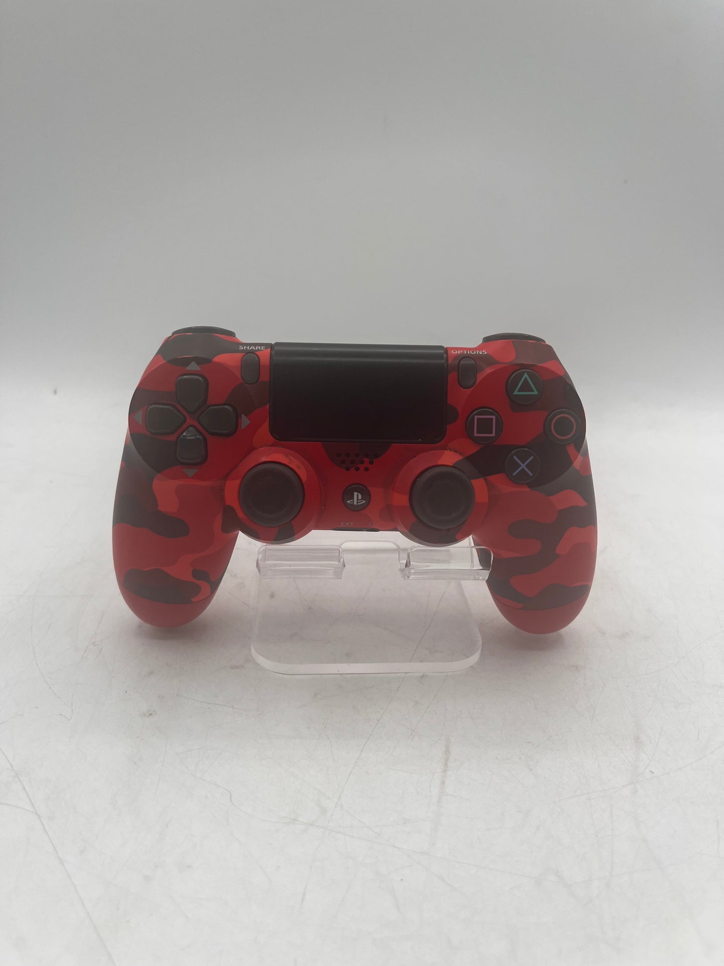 Sony PS4 CUH-ZCT2A Video Game Controller - Red Camouflage
