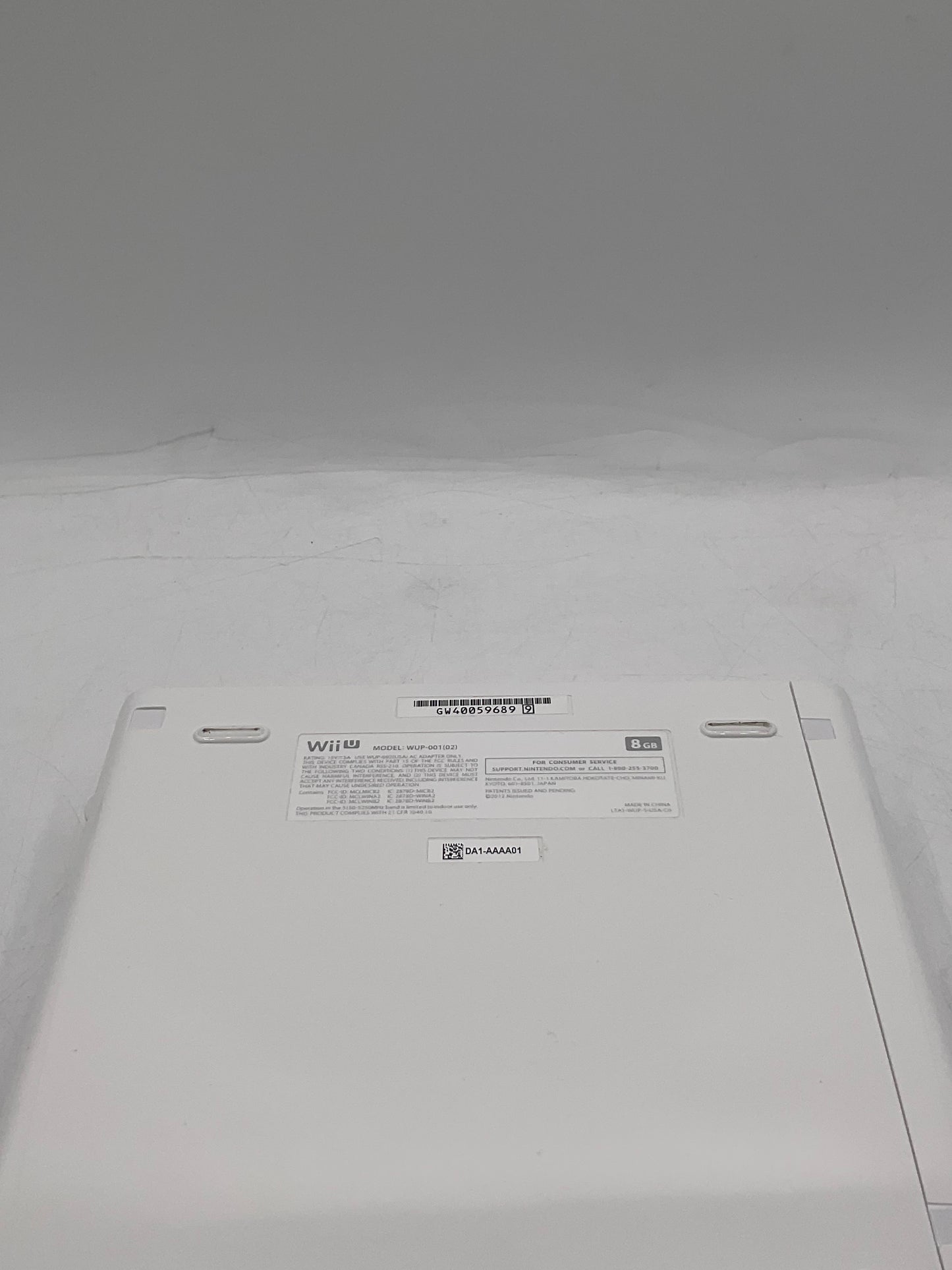 Nintendo Wii U (WUP-001) 32GB 2012 Video Game System White