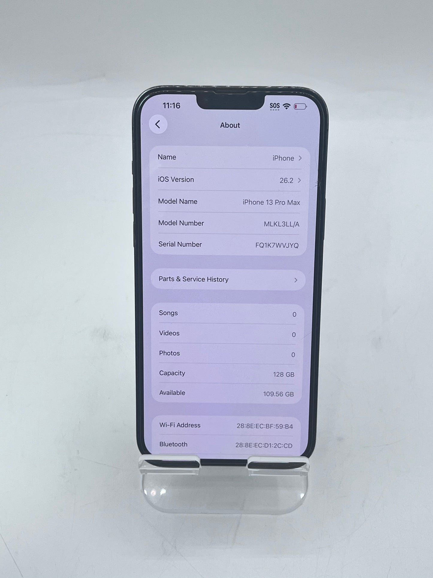 Unlocked Apple iPhone 13 Pro Max 6.7" MLKL3LL/A A2484 128GB Space Gray