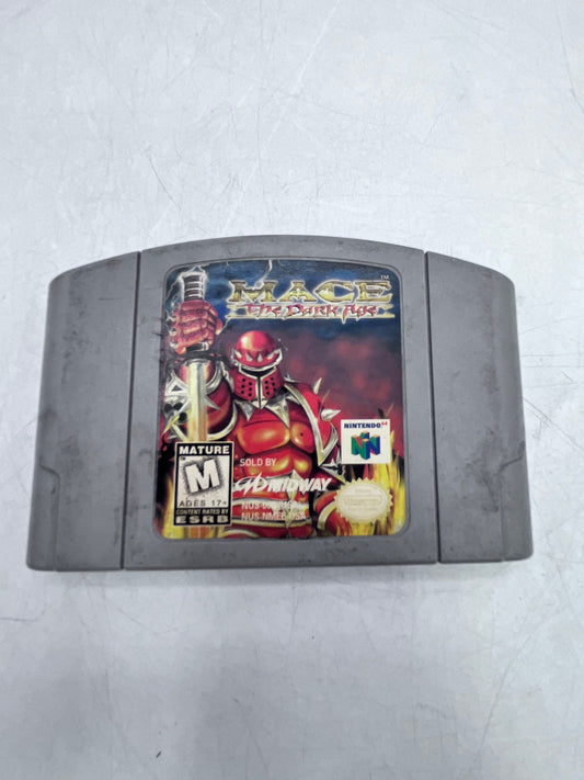 Nintendo 64 Mace Dark Age Video Game - Free Shipping!!