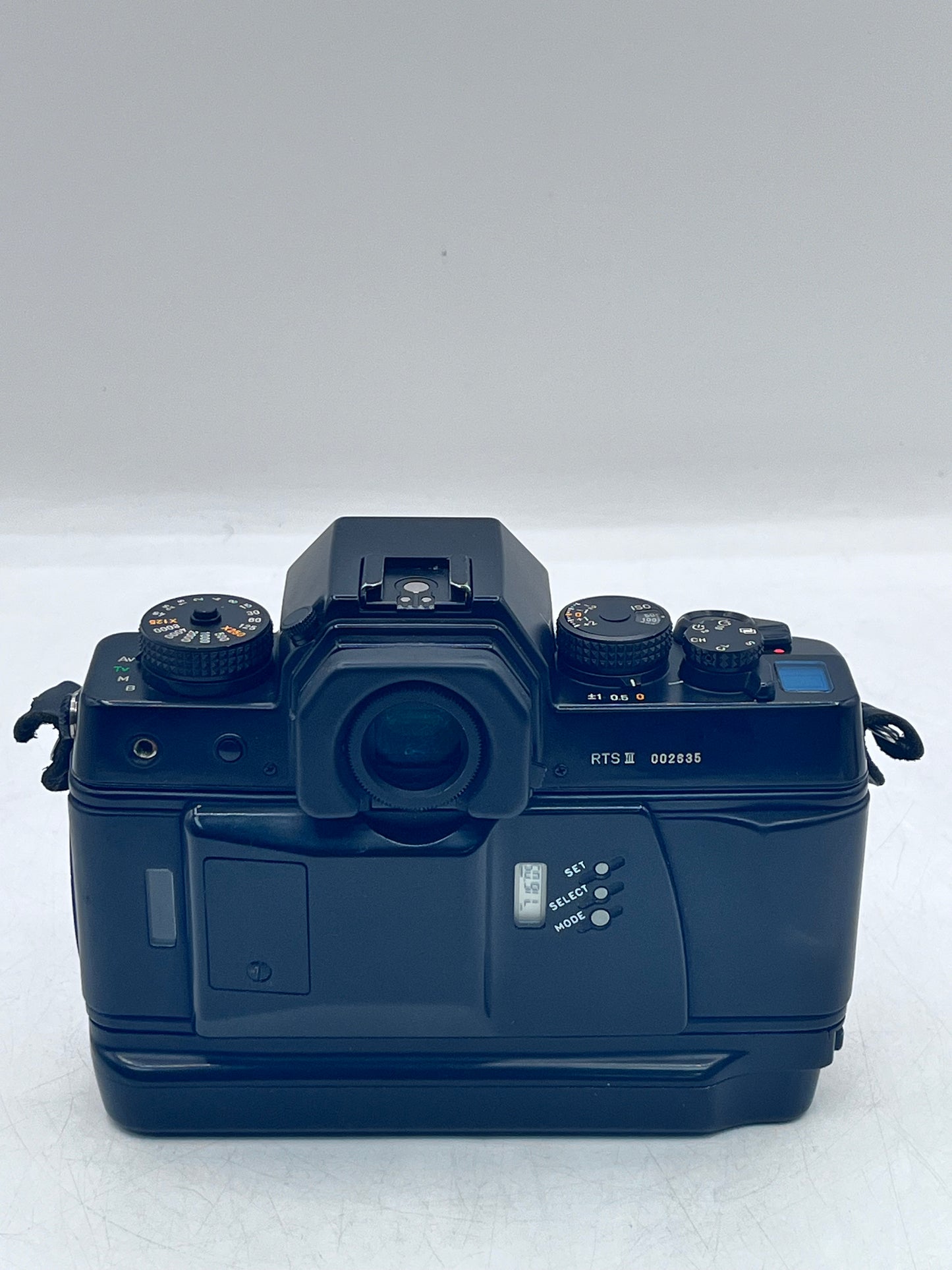 Contax RTS III 35mm Film SLR Camera Body, Black (Camera Only) Tested