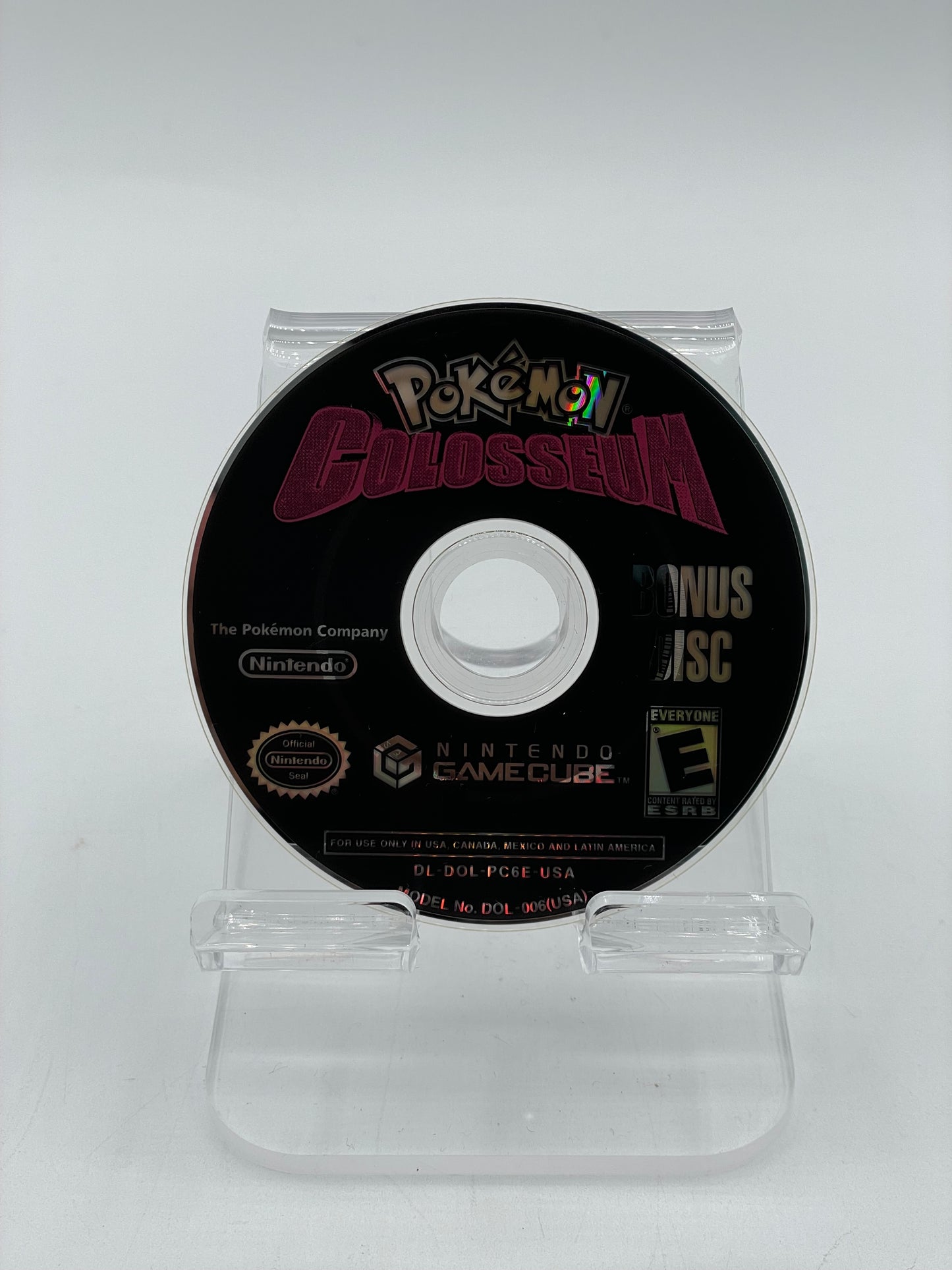 Pokemon Colosseum Bonus Disc Jirachi GameCube with Manual 2004