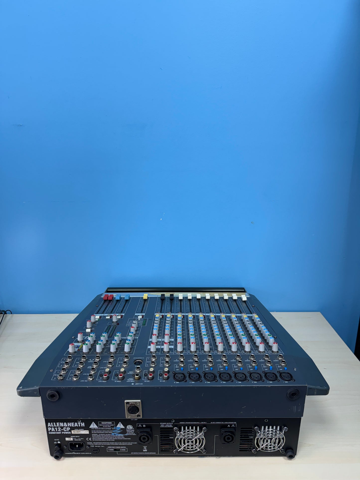 Allen & Heath PA12-CP Audio Mixer POWERS ON / NOT TESTED Free Shipping