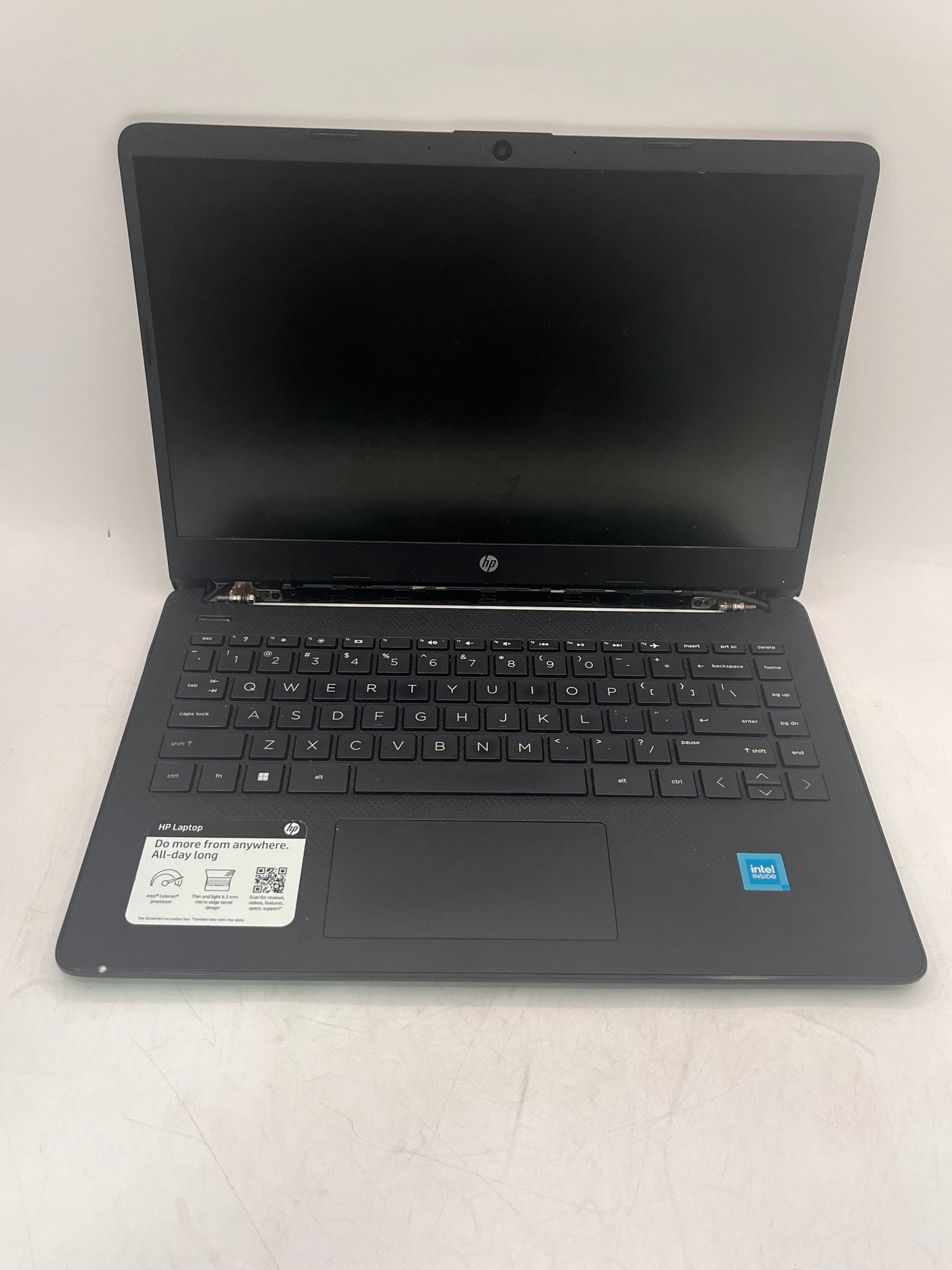 HP 14-dq0716dx 14" Laptop Intel Celeron 4GB 128GB - Black Broken