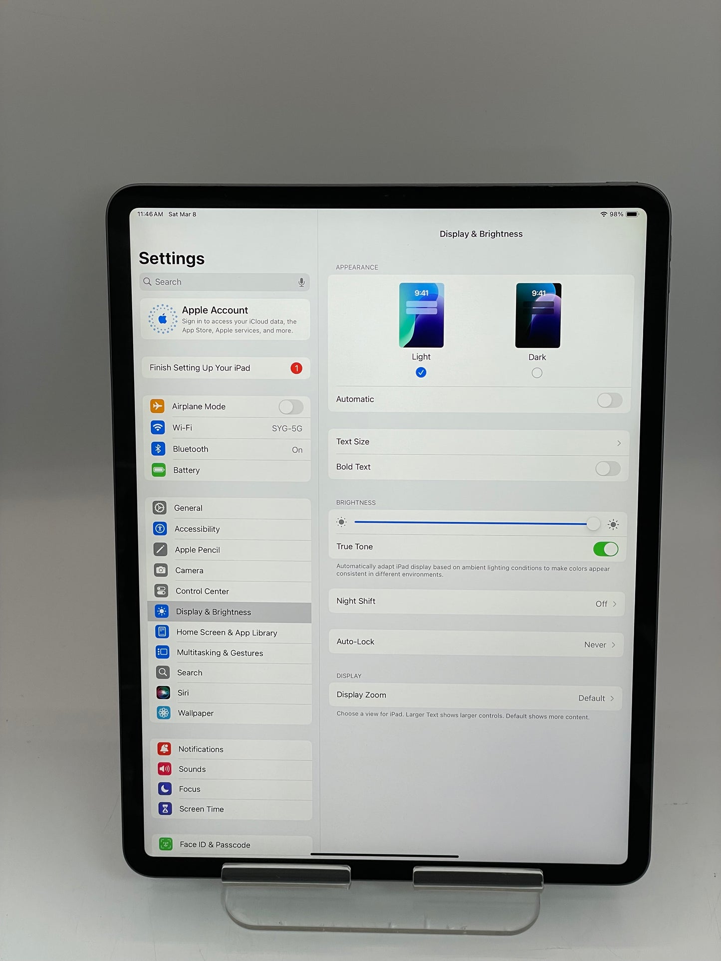 Apple iPad Pro 12.9-inch (3rd generation) 64 GB, Wi-Fi - Space Gray - Excellent