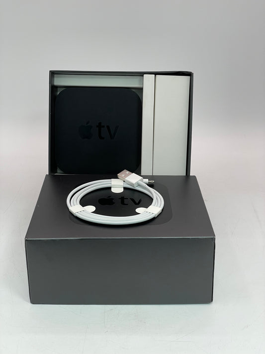 Apple TV HD 4th Gen A1625 32GB A1625 MGY52LL/A HD Media Streamer Bundle - Tested