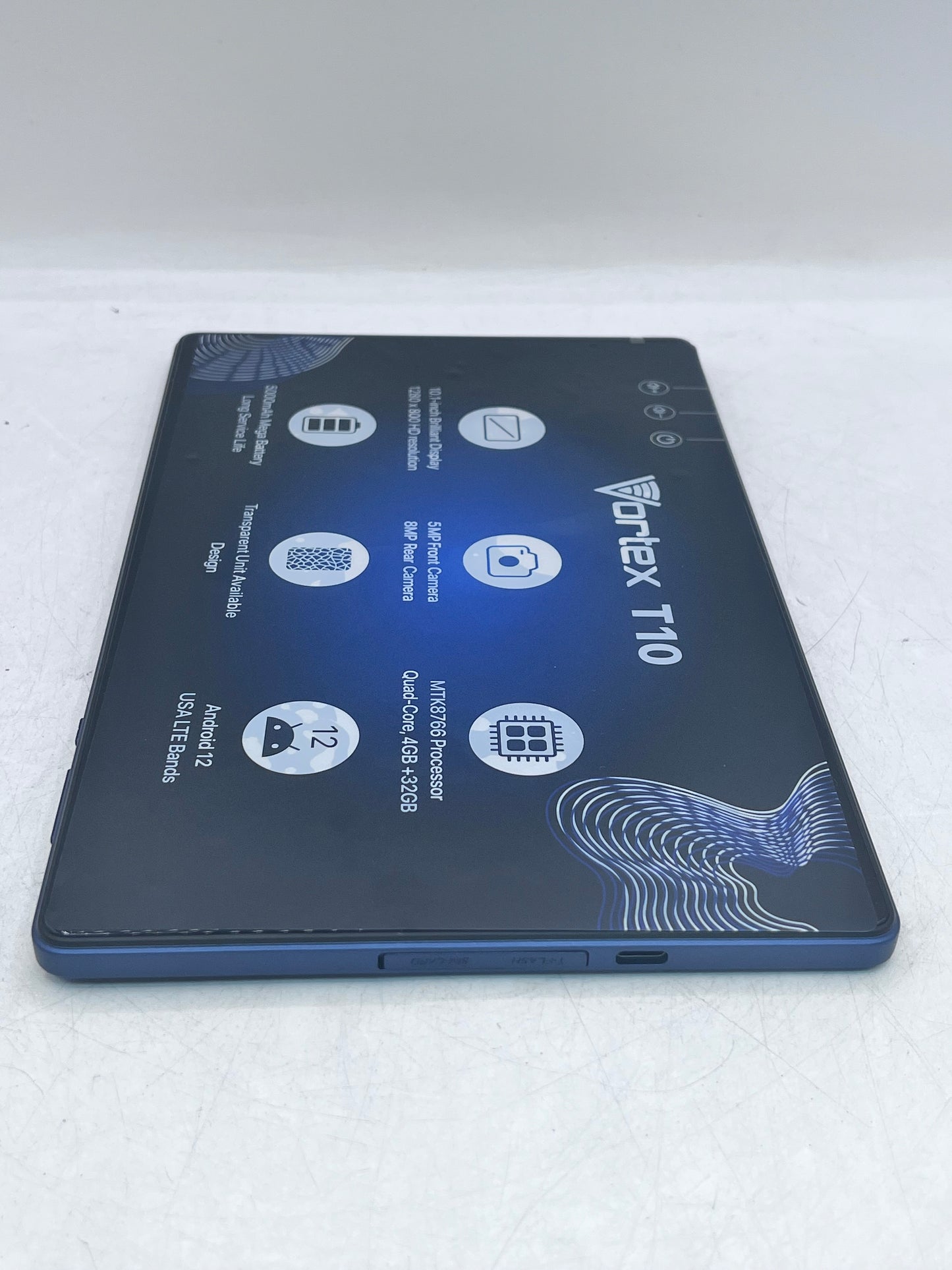 Unlocked  Vortex T10M Tablet 32GB Cellular - Blue