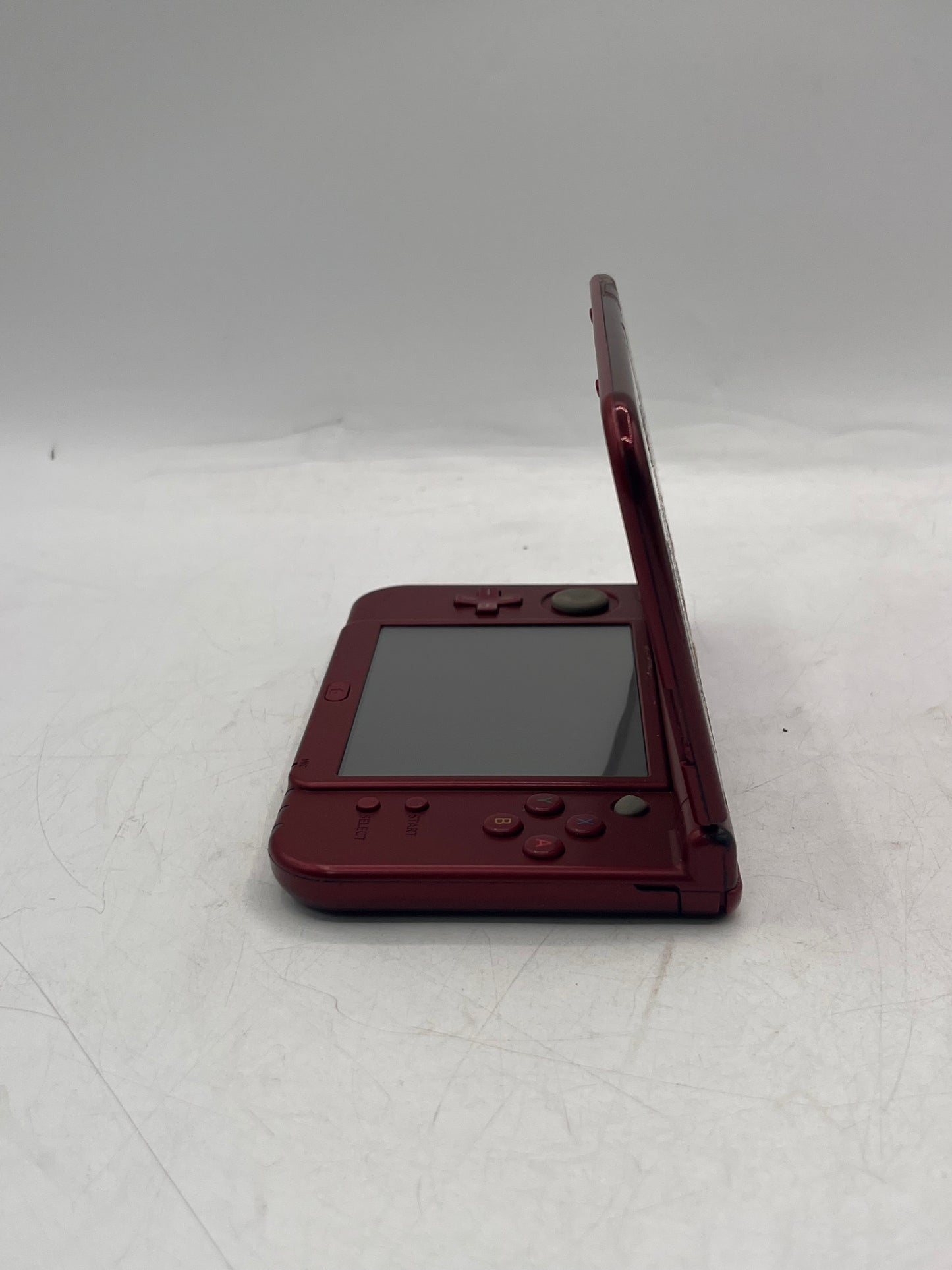 Nintendo New 3DS XL (RED-001) 2014 Red Video Game System no stylus