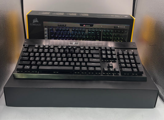 CORSAIR K95 RGB Platinum Mechanical Gaming Keyboard Cherry MX Speed - Aluminum, Black