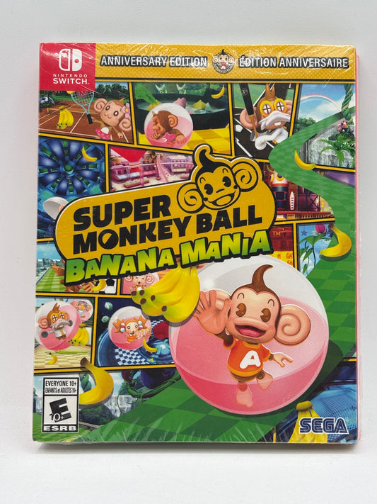 PAL Nintendo Switch Super Monkey Ball Banana Mania [Anniversary Edition]