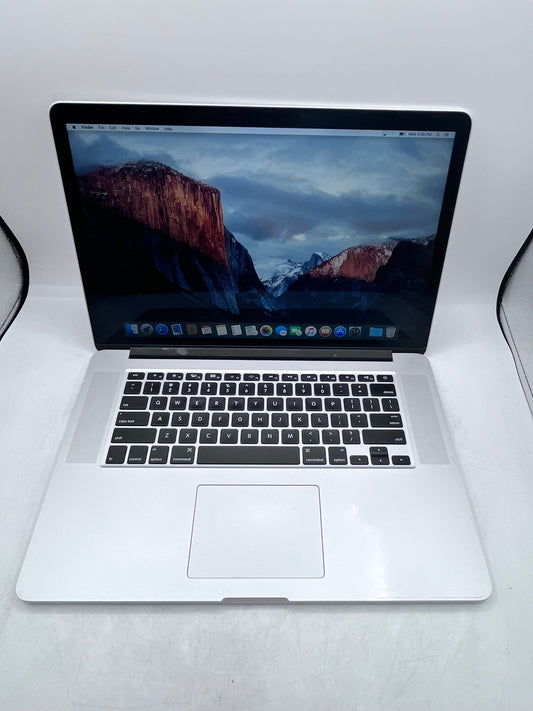 Apple MacBook Pro 15.4″ A1398 Core i7 2.8GHz 16GB 512GB 2015 - Silver