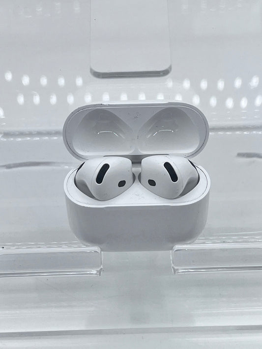 Apple Airpods 4th Gen Complete Set Bluetooth Headphones - White