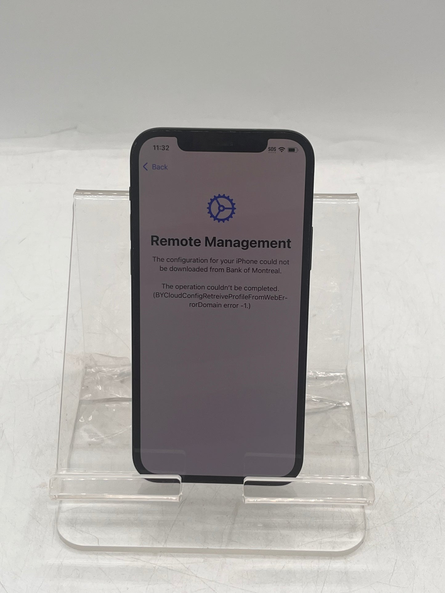 Apple iPhone 12 64GB Black REMOTELY MANAGED!