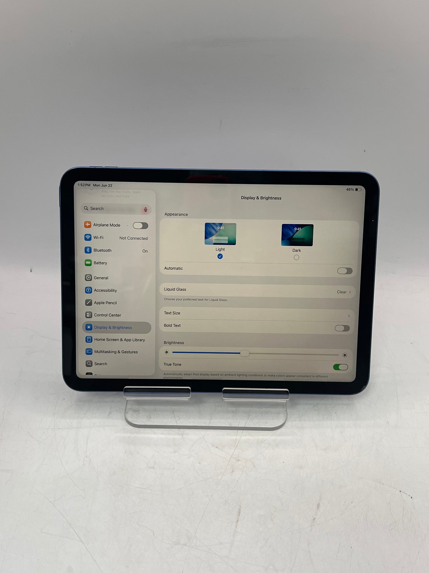 Apple iPad A16 MD4A4LL/A  A3354 (2025) 128GB WiFi Tablet - Blue
