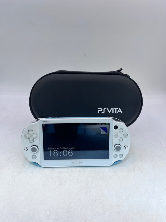 PS Vita PCH-2000 Sony Playstation Console Silver Free Shipping !