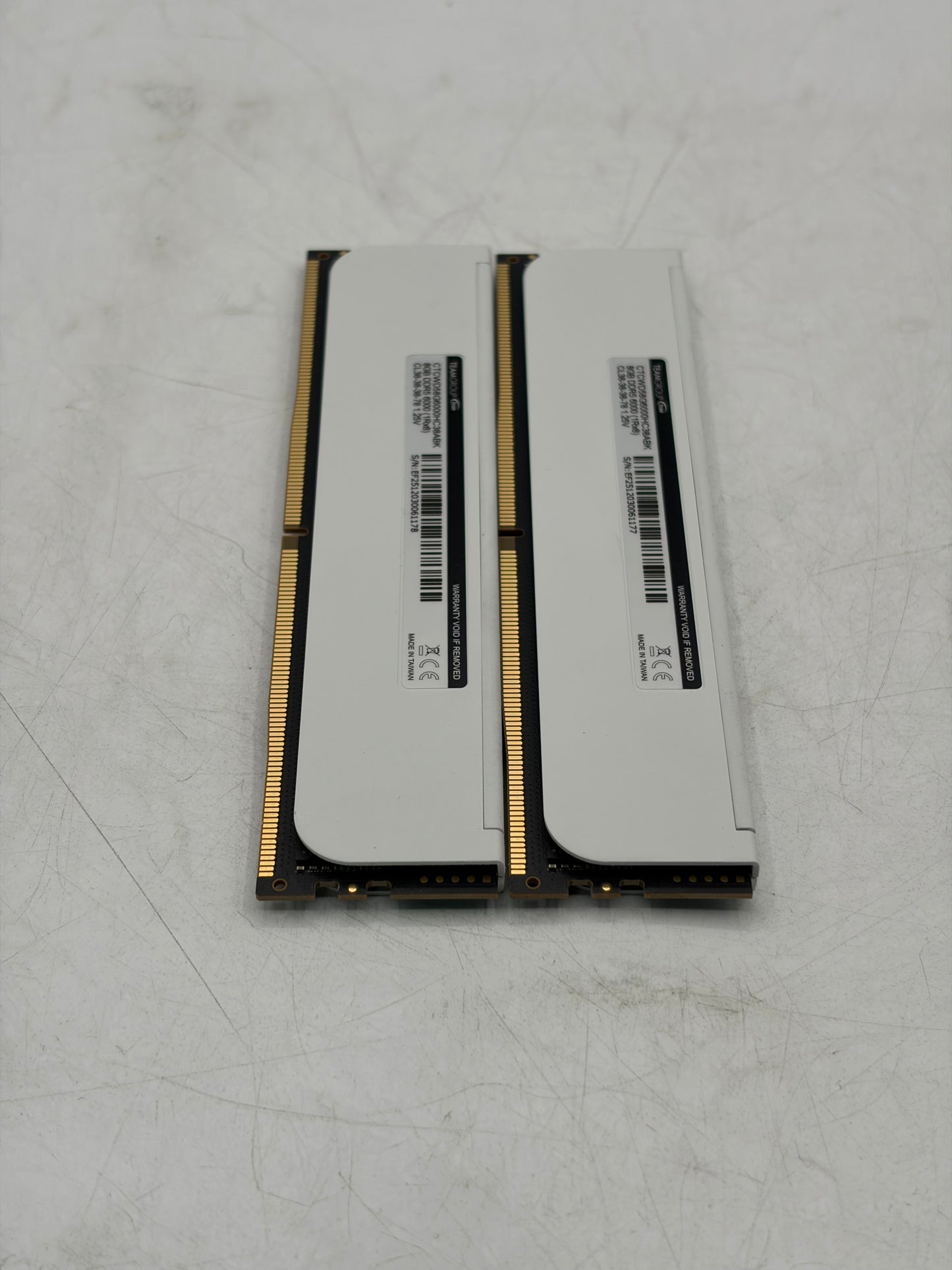 TeamGroup T-CREATE EXPERT 16GB RAM (2 x 8GB) DDR5-6000 Desktop RAM Tested Works