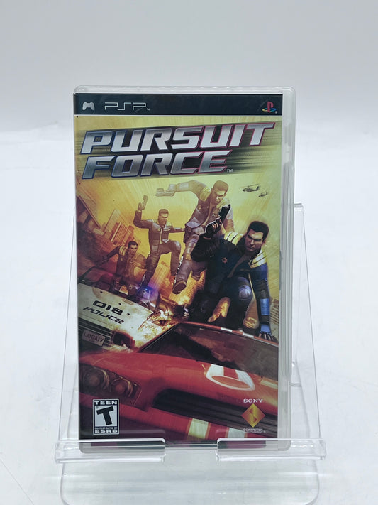 PSP Pursuit Force Video Game Free Shipping!