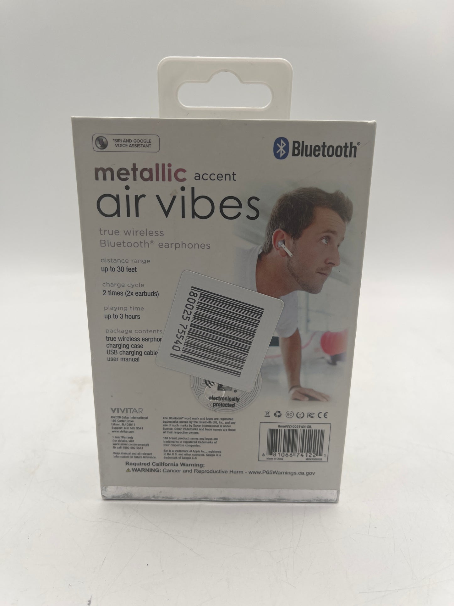 VIVITAR VZ40031WN-SIL Accessory White