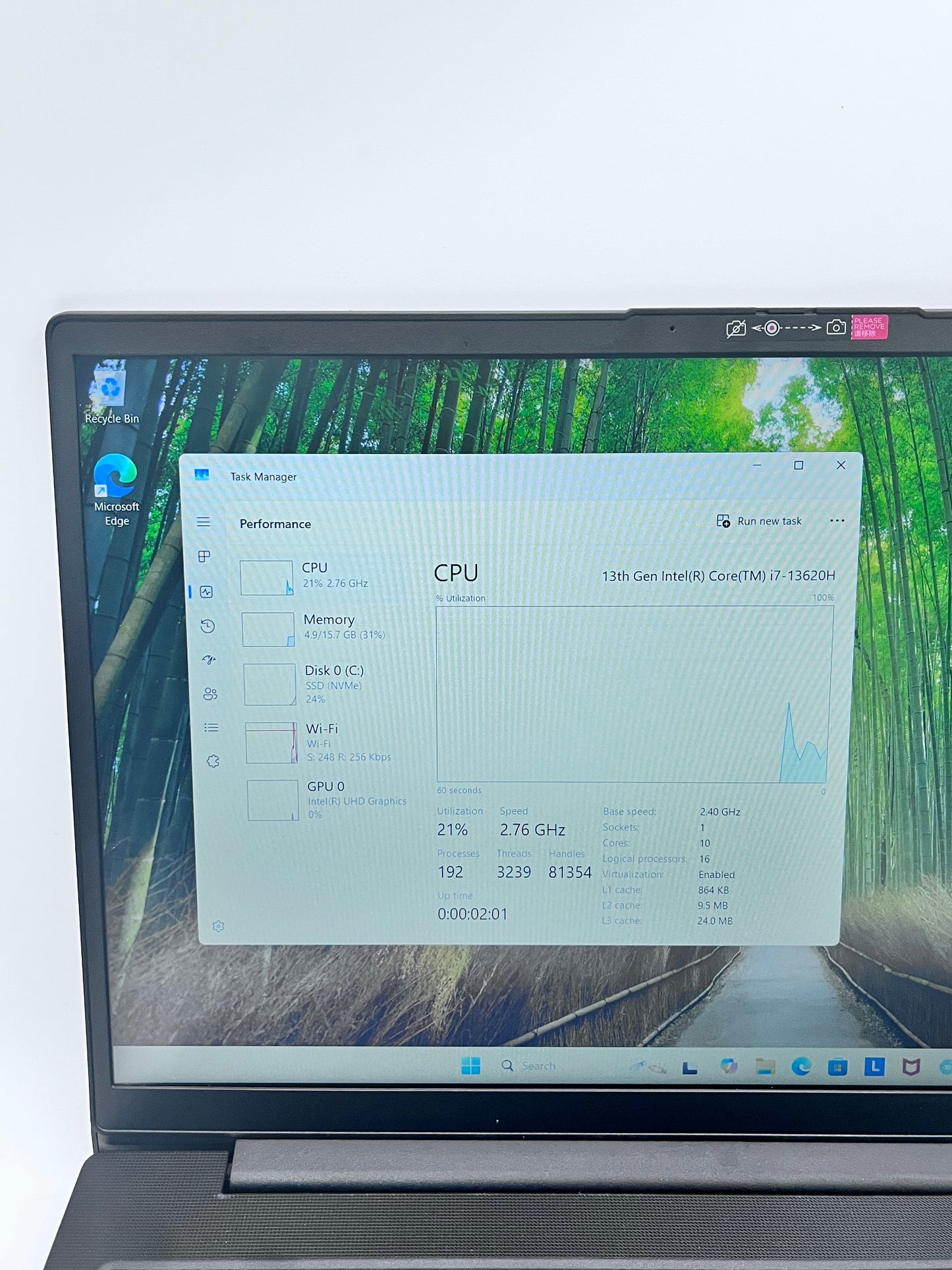2025 Lenovo V15 G4 15.6" i7-13620H 16GB 512GB - Black