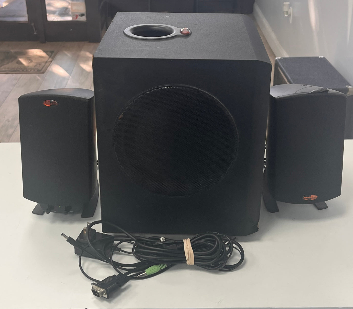 Klipsch ProMedia 2.1 THX Certified PC Desktop Computer Speaker System Free Shipping