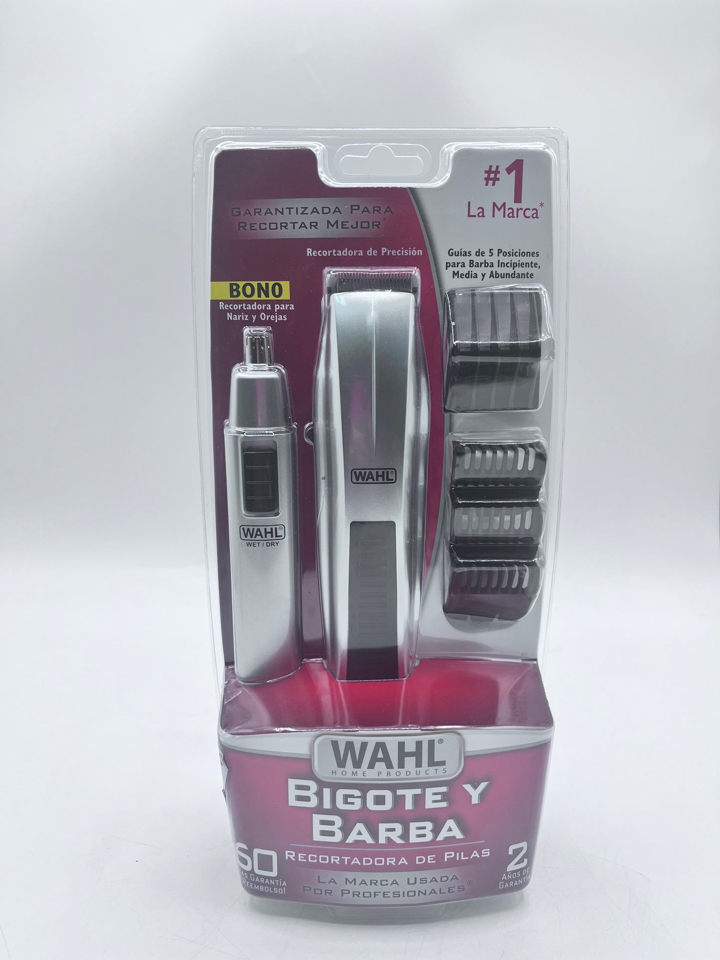 WAHL BIGOTE Y BARBA Electric Trimmer Silver