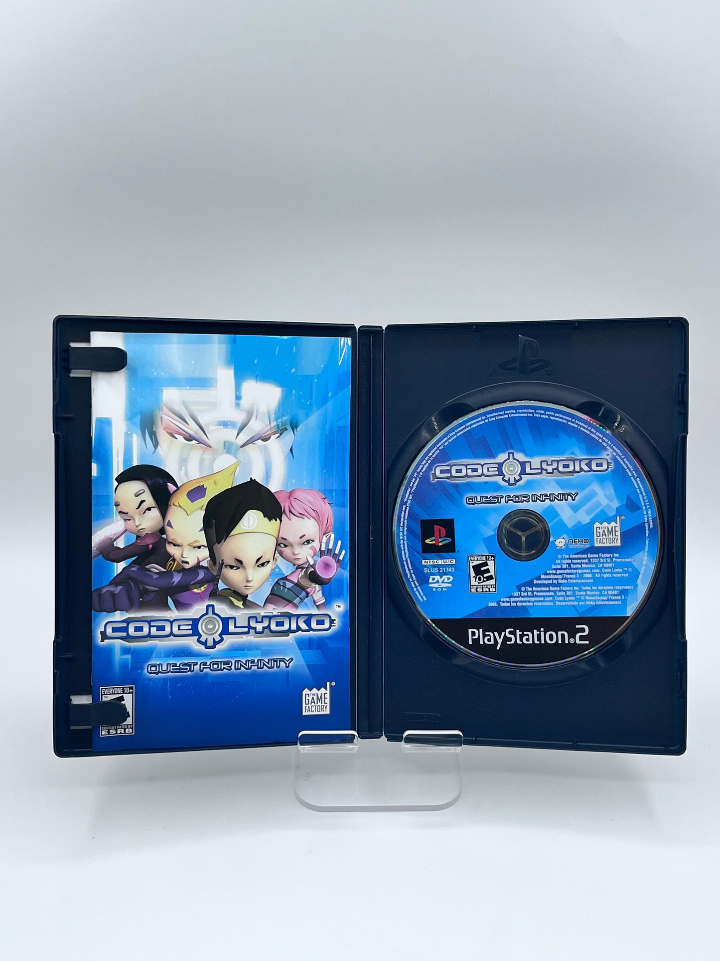 Code Lyoko: Quest for Infinity - Sony PlayStation 2, 2008 - PS2 Video Game