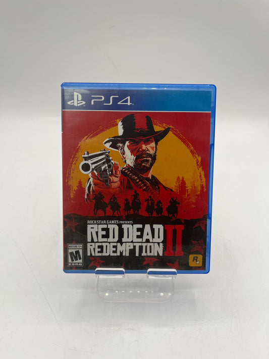 Playstation 4 Red Dead Redemption 2 Video Game Complete in Box Free Shipping!