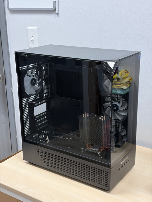 iBuyPower AD101 i-Series R210IB4070BRA10G Gaming PC Tower Case - Black